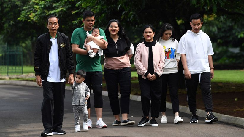 Presiden Jokowi Ajak Keluarga Jalan-Jalan di Kebun Raya Bogor - Bagian 5