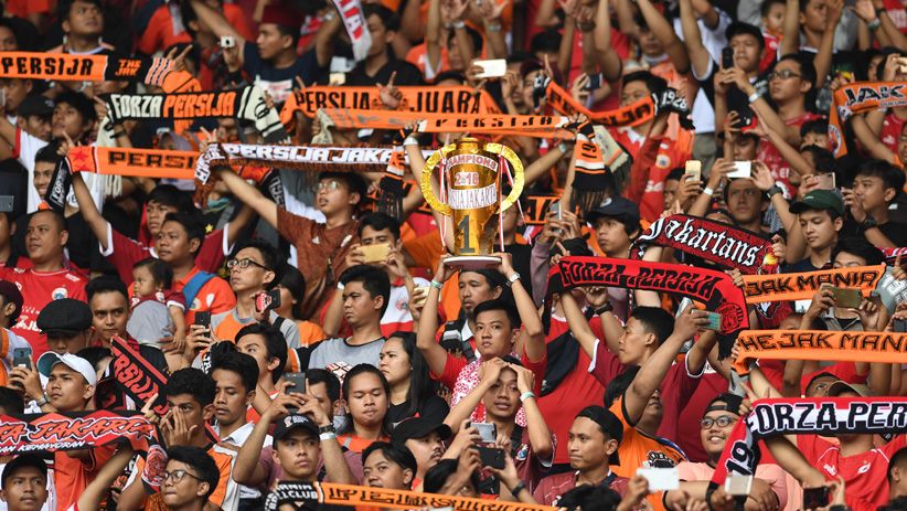 Stadion GBK Dipenuhi The Jakmania, Persija Jakarta Juara Liga 1 - Bagian 2
