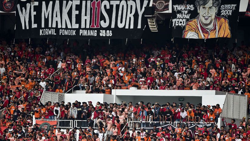Stadion GBK Dipenuhi The Jakmania, Persija Jakarta Juara Liga 1 - Bagian 3