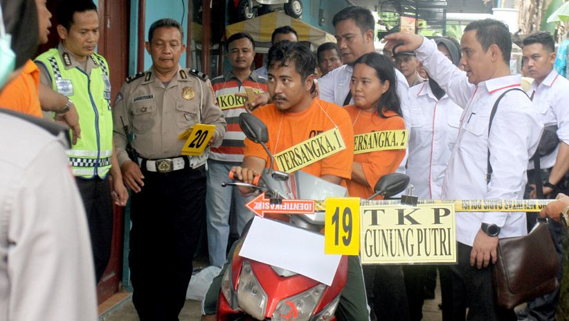 3 Tersangka Pembunuh Dufi Jalani Rekonstruksi di Rumah Kontrakan - Bagian 1