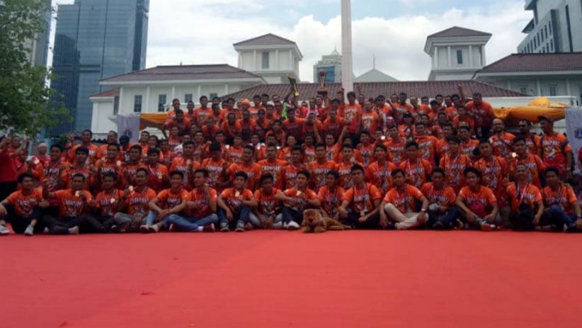 Gubernur Anies Sambut Pawai Persija Juara di Balai Kota - Bagian 1