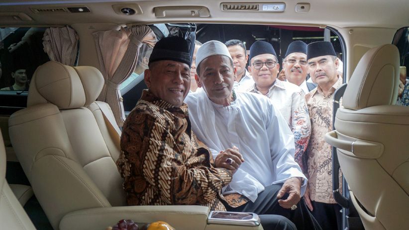 Menhan Hadiri Silaturahmi antara Ulama, TNI dan Polri