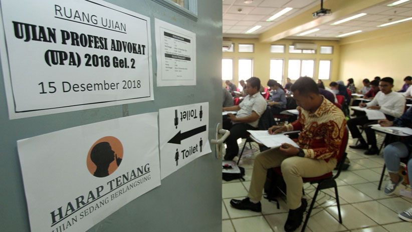 Gelar Ujian Profesi Advokat 2018, Peradi Utamakan Zero KKN - Bagian 2