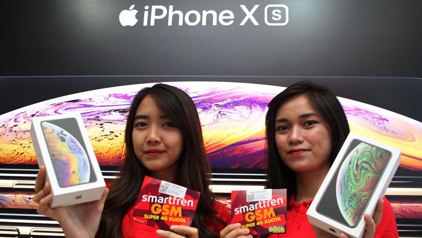 Smartfren Gelar Penjualan Perdana iPhone Terbaru - Bagian 5