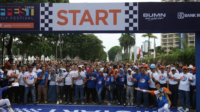 Rayakan Puncak HUT ke-123 BRI, 65.000 Peserta Ikuti BRIFFEST 2018 - Bagian 5