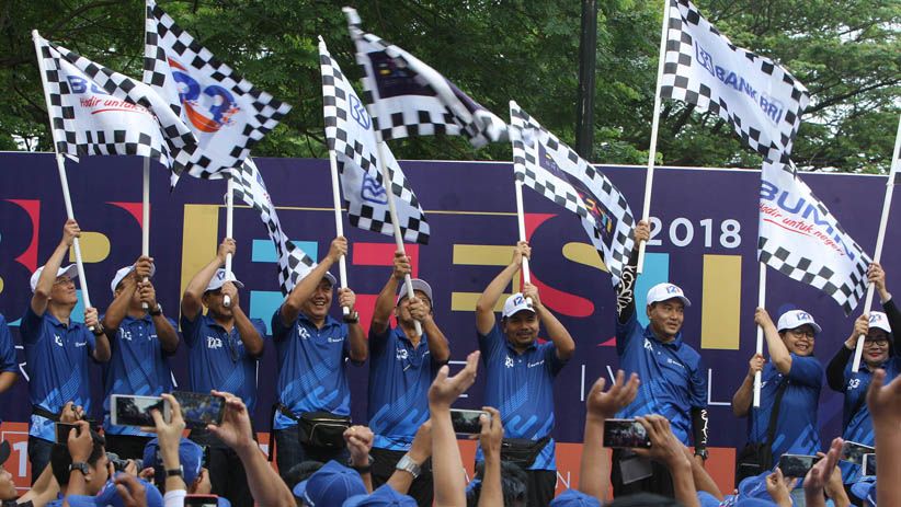 Rayakan Puncak HUT ke-123 BRI, 65.000 Peserta Ikuti BRIFFEST 2018 - Bagian 2