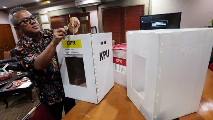 Kotak Suara Pemilu 2019 dari Kardus Lagi Viral, Begini Penampakannya - Bagian 3