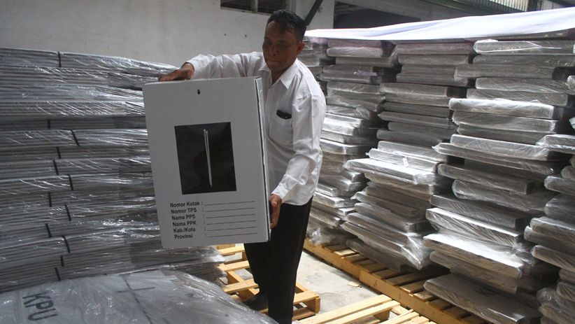 Kotak Suara Pemilu 2019 dari Kardus Lagi Viral, Begini Penampakannya - Bagian 7