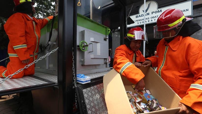 BPOM Musnahkan Obat dan Makanan Ilegal Senilai Rp10,7 Miliar - Bagian 3