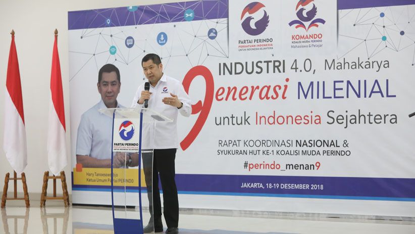 HT Ajak Generasi Milenial Berkembang dalam Hadapi Era Industri 4.0 - Bagian 1