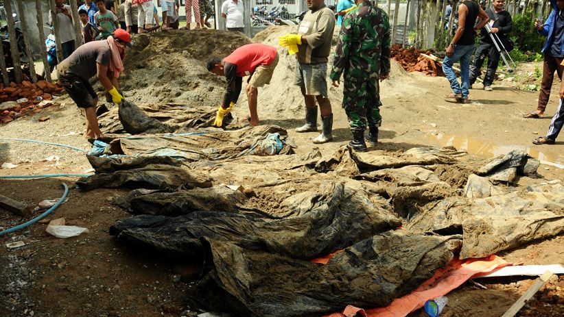 Pekerja Bangunan Temukan 16 Jenazah Diduga Korban Tsunami Aceh 2004 - Bagian 2