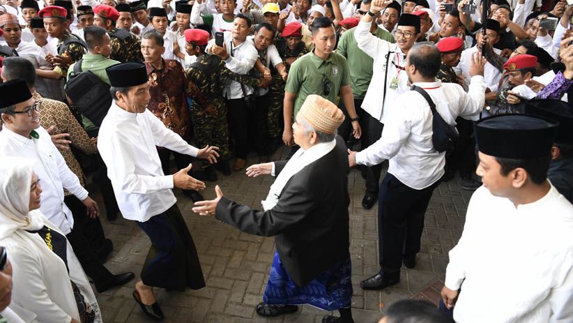 Ulama se-Madura Deklarasi Dukung Jokowi-Maruf Amin