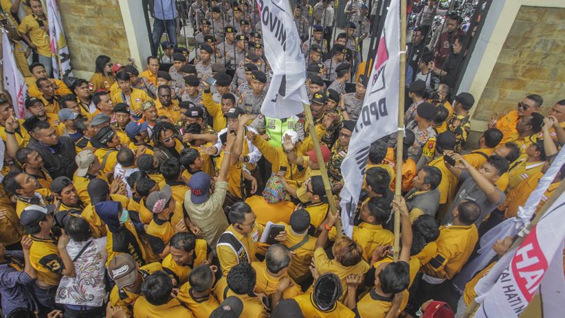 Ratusan Kader Hanura Desak KPU Memasukkan OSO ke Dalam DCT DPD - Bagian 1