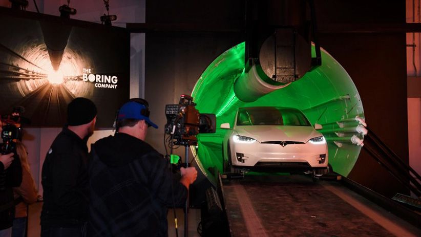 Mengintip Terowongan Baru Antimacet Buatan Elon Musk - Bagian 3