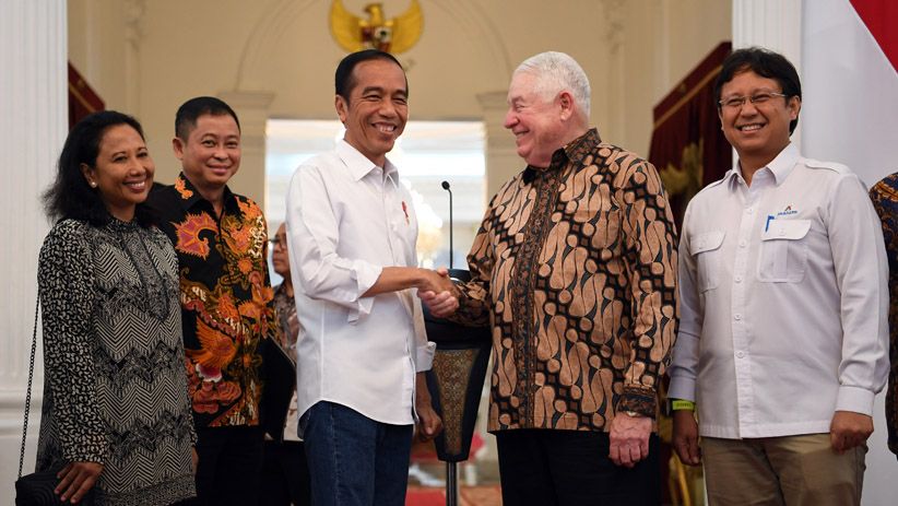 Jokowi Umumkan Pelunasan Divestasi, Freeport Resmi Milik Indonesia - Bagian 1