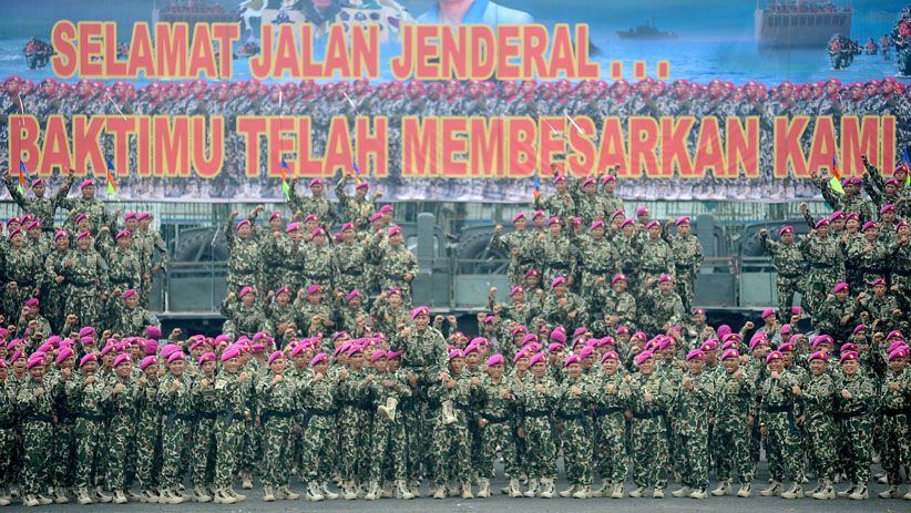 Upacara Tradisi Pelepasan Komandan Korps Marinir - Bagian 4