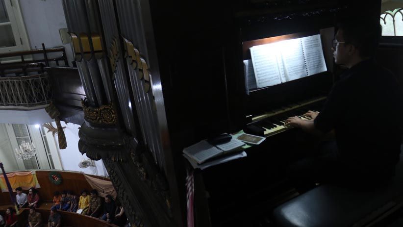 Misa Natal di Gereja Immanuel Jakarta Berjalan Khidmat - Bagian 4