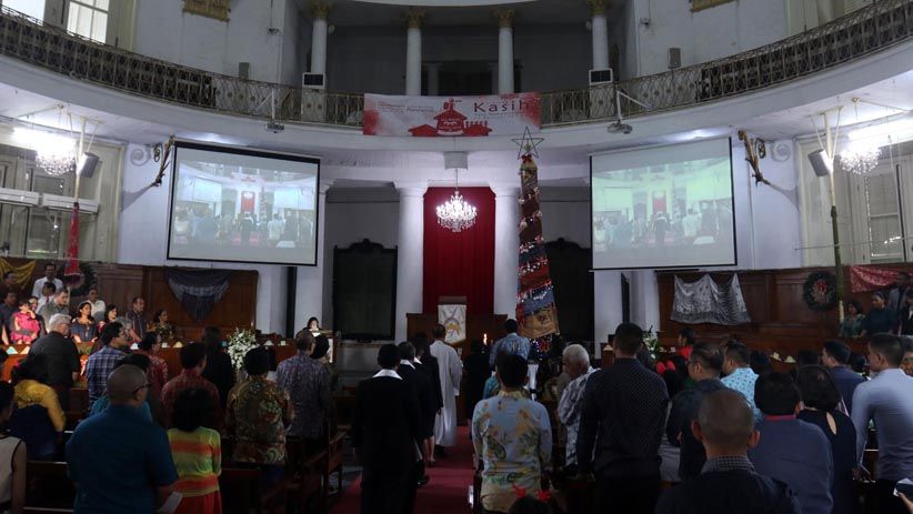 Misa Natal di Gereja Immanuel Jakarta Berjalan Khidmat - Bagian 3
