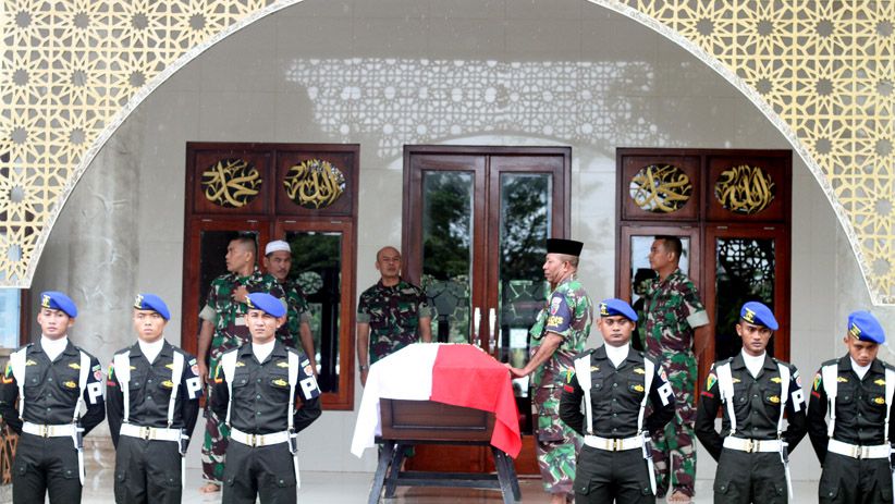 Letkol Dono Kuspriyanto Dikebumikan di Pemakaman Pahlawan Dreded