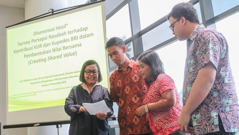 Hasil Survei UI, Penyaluran KUR dan Kupedes BRI Penting bagi Nasabah  - Bagian 1