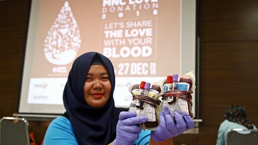 Antusiasme Karyawan MNC Group Ikuti Kegiatan Donor Darah  - Bagian 6