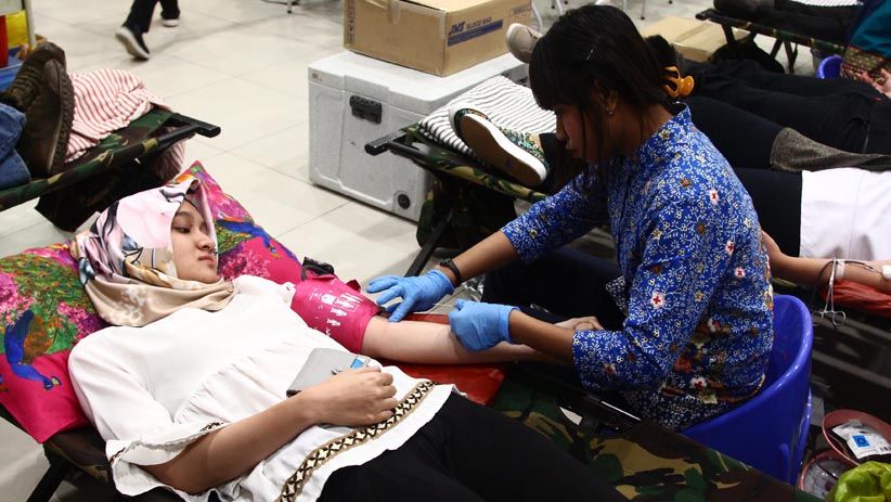 Antusiasme Karyawan MNC Group Ikuti Kegiatan Donor Darah  - Bagian 5