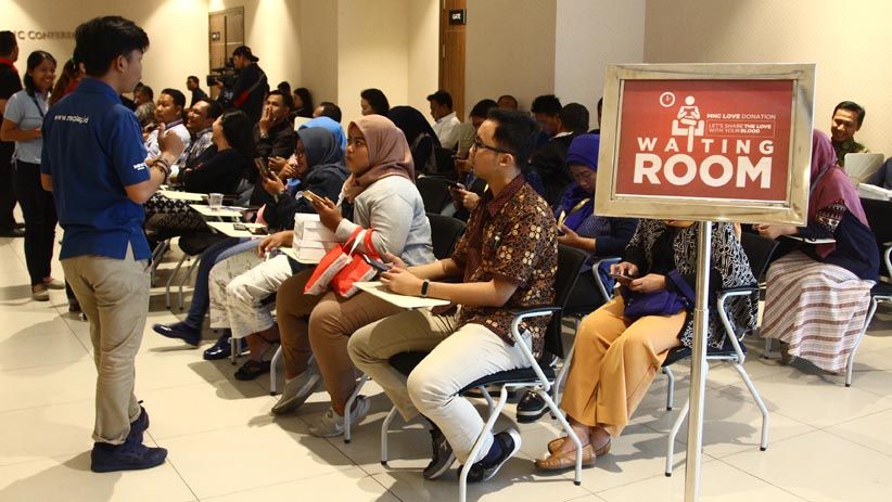 Antusiasme Karyawan MNC Group Ikuti Kegiatan Donor Darah  - Bagian 3