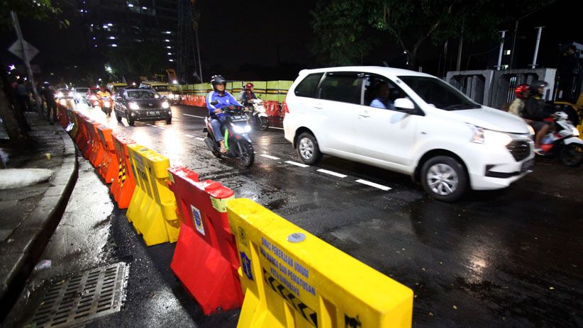 Jalan Raya Gubeng Mulai Diuji Coba