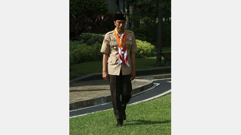 Presiden Jokowi Lantik Budi Waseso sebagai Ketua Kwarnas Pramuka - Bagian 6