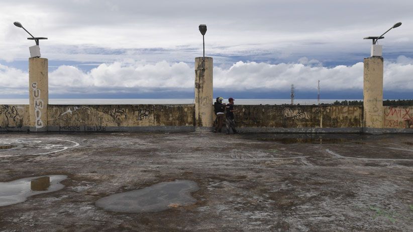 Miris, Shelter Tsunami Labuan Terbengkalai karena Kasus Korupsi