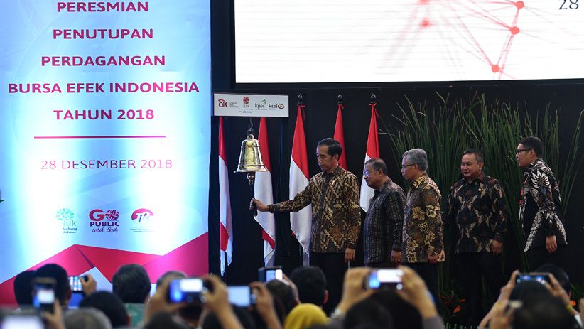 Ditutup Presiden Jokowi, IHSG Menguat ke Level 6.194 - Bagian 1