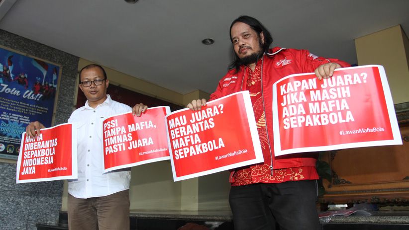 Suporter Timnas Indonesia Dukung Pemberantasan Mafia Sepak Bola - Bagian 1