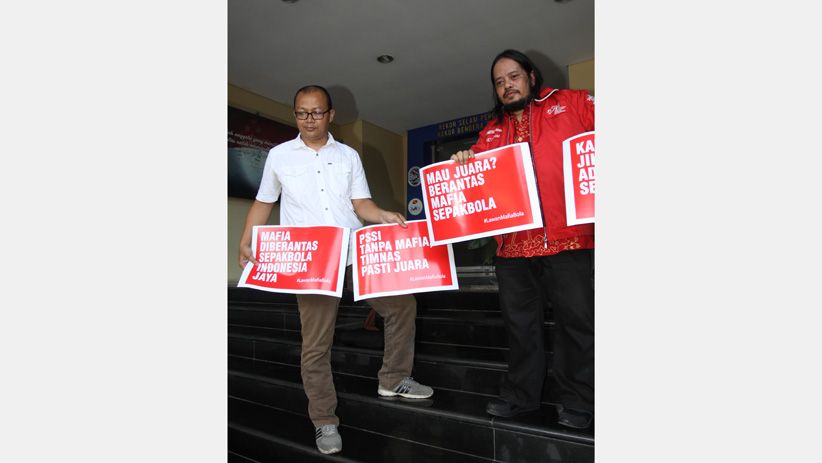 Suporter Timnas Indonesia Dukung Pemberantasan Mafia Sepak Bola - Bagian 2