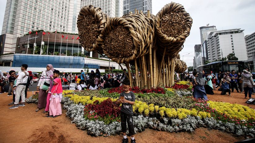 Warga Ibu Kota Padati Car Free Day Akhir Tahun 2018 - Bagian 2