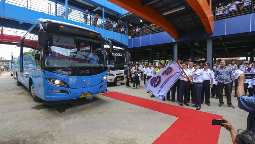 Resmi Beroperasi, Terminal Pondok Cabe Melayani Tujuan Bandara Soetta - Bagian 3