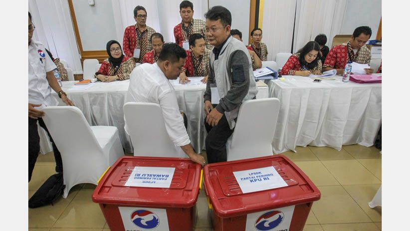 Partai Perindo Serahkan Laporan Dana Kampanye ke KPU - Bagian 3