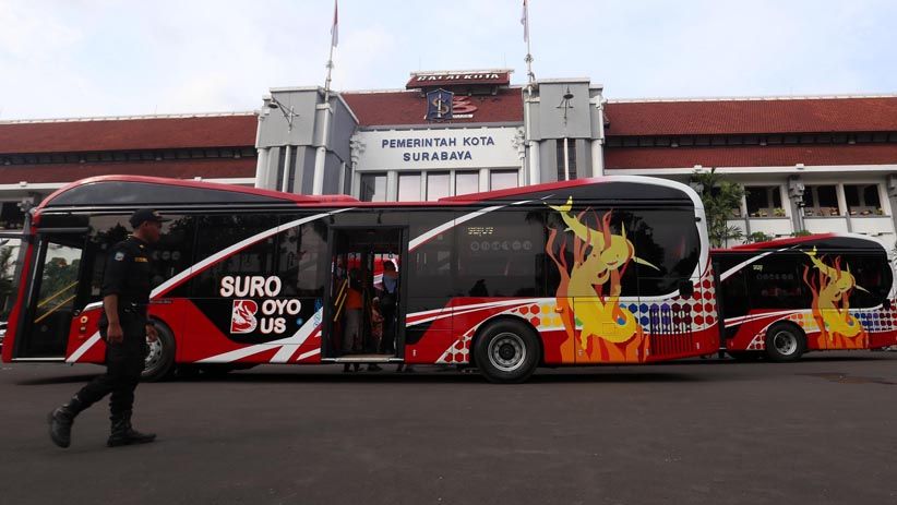 Lengkapi Transportasi Kota Pahlawan, Suroboyo Bus Tambah 10 Armada