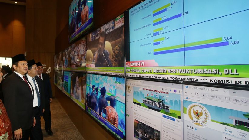 DPR Resmikan Pusat Penyiaran dan Informasi Parlemen - Bagian 1