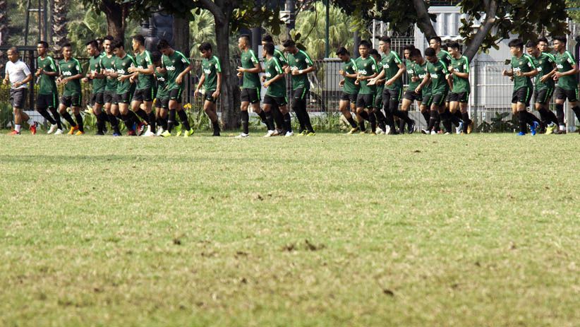Latihan Perdana Timnas U-22 Indonesia Jelang Piala AFF - Bagian 3