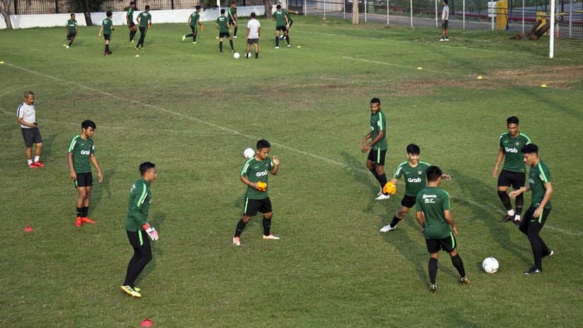 Latihan Perdana Timnas U-22 Indonesia Jelang Piala AFF - Bagian 2