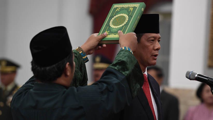 Dilantik Presiden Jokowi, Doni Monardo Resmi Jabat Kepala BNPB - Bagian 2
