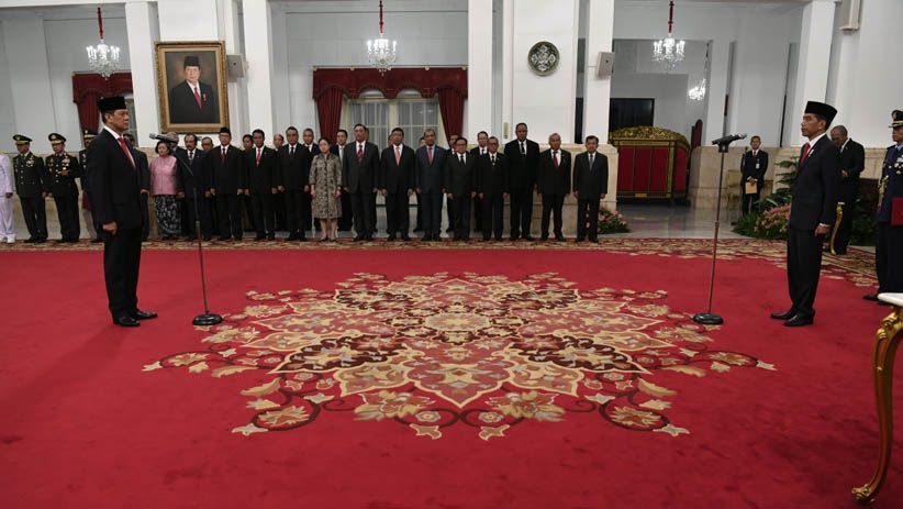 Dilantik Presiden Jokowi, Doni Monardo Resmi Jabat Kepala BNPB - Bagian 3