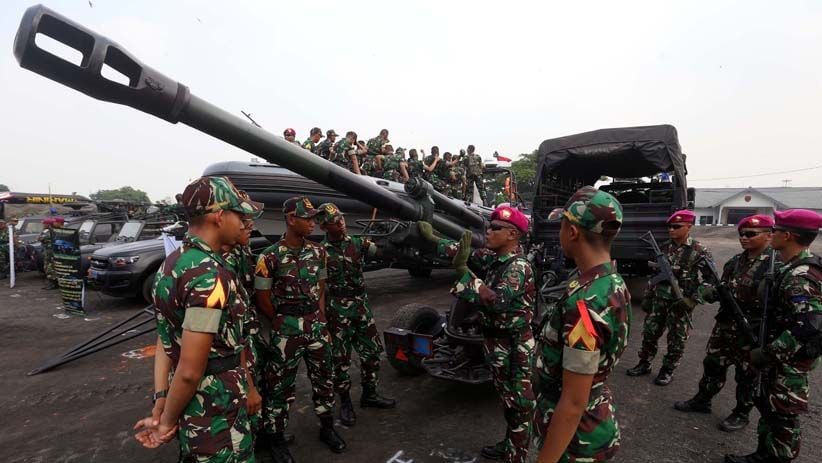 519 Taruna TNI Ikuti Kegiatan Bhinneka Eka Bhakti di Markas Marinir - Bagian 1
