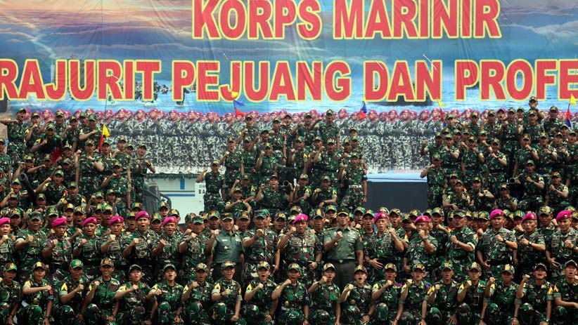 519 Taruna TNI Ikuti Kegiatan Bhinneka Eka Bhakti di Markas Marinir - Bagian 5