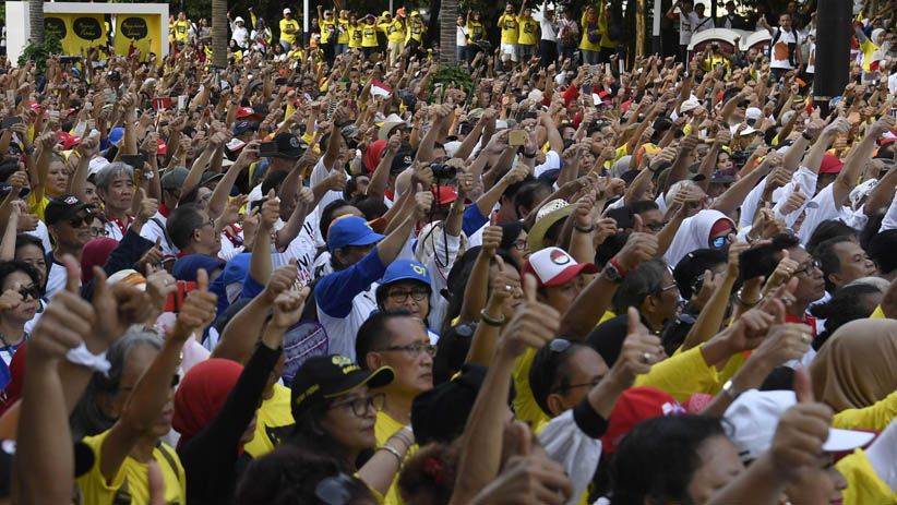 Ribuan Alumni UI Deklarasi Dukung Jokowi-Ma'ruf Amin - Bagian 4