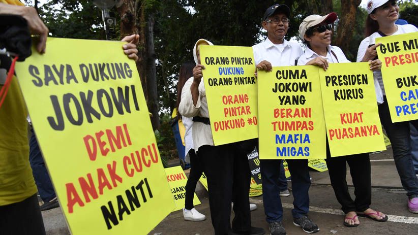 Ribuan Alumni UI Deklarasi Dukung Jokowi-Ma'ruf Amin - Bagian 5