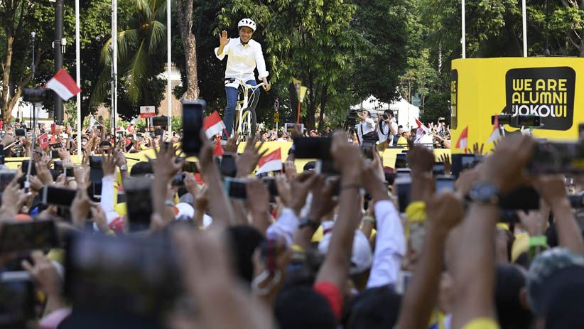 Ribuan Alumni UI Deklarasi Dukung Jokowi-Ma'ruf Amin - Bagian 1