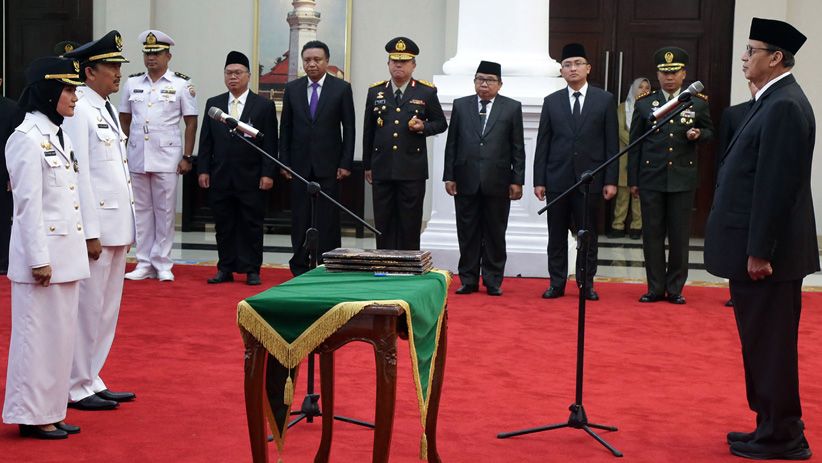 Lantik Bupati Lebak, Gubernur Banten Berpesan Entaskan Kemiskinan