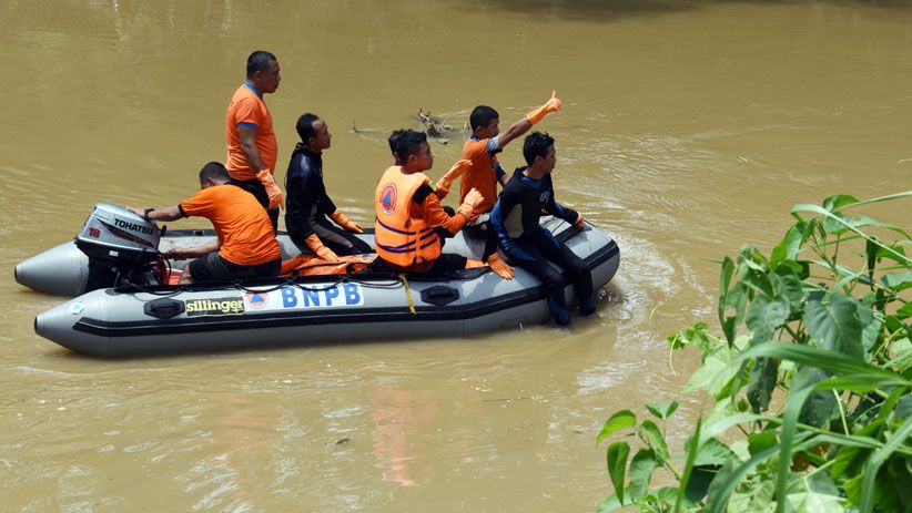 4 Santri Tenggelam saat Mandi di Sungai Tempuran, 2 Ditemukan Tewas