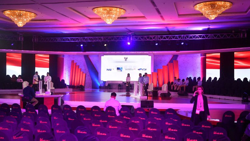 Suasana Hotel Bidakara Jelang Debat Pilpres Perdana - Bagian 2